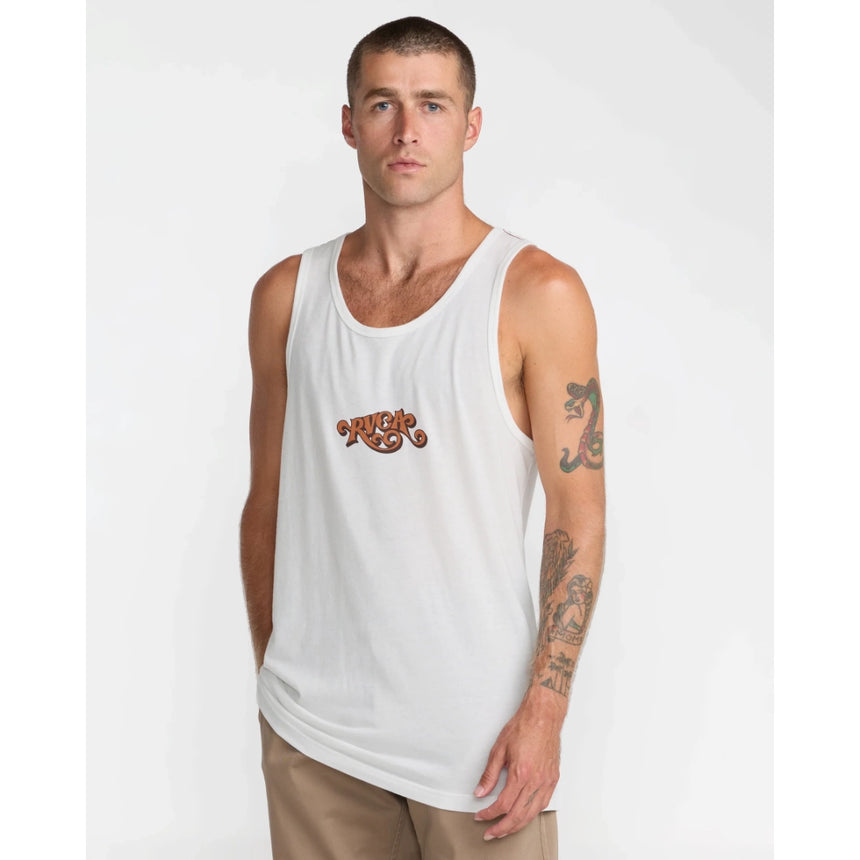 RVCA RVCA Men's Classic Tank Top - Antique White Antique White S Mens Sleeveless Shirts