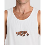 RVCA RVCA Men's Classic Tank Top - Antique White Antique White S Mens Sleeveless Shirts