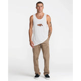 RVCA RVCA Men's Classic Tank Top - Antique White Antique White S Mens Sleeveless Shirts