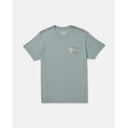 RVCA RVCA Men's Corral Short Sleeve Shirt - Lead Lead M Mens T-Shirts