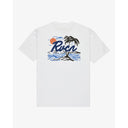 RVCA RVCA Men's Currents Short Sleeve Shirt - Antique White Antique White S Mens T-Shirts