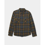 RVCA RVCA Men's Dayshift Flannel Long Sleeve - Olive Olive S Mens Button Up Long Sleeve Shirts