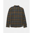 RVCA RVCA Men's Dayshift Flannel Long Sleeve - Olive Olive S Mens Button Up Long Sleeve Shirts