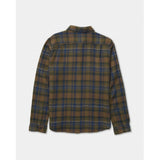 RVCA RVCA Men's Dayshift Flannel Long Sleeve - Olive Olive S Mens Button Up Long Sleeve Shirts