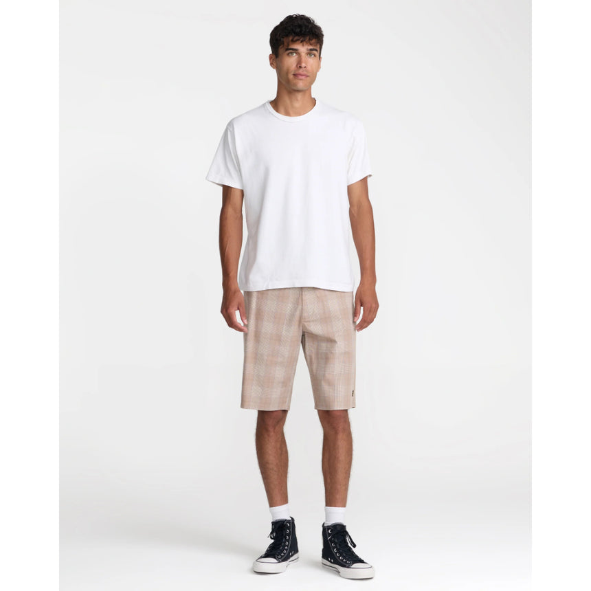 RVCA RVCA Men's Dayshift Suiting Short - Dark Khaki Dark Khaki 28 Mens Casual Shorts