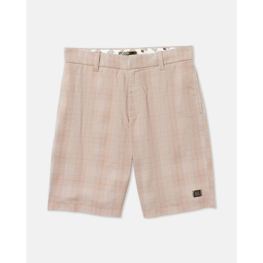 RVCA RVCA Men's Dayshift Suiting Short - Dark Khaki Dark Khaki 28 Mens Casual Shorts