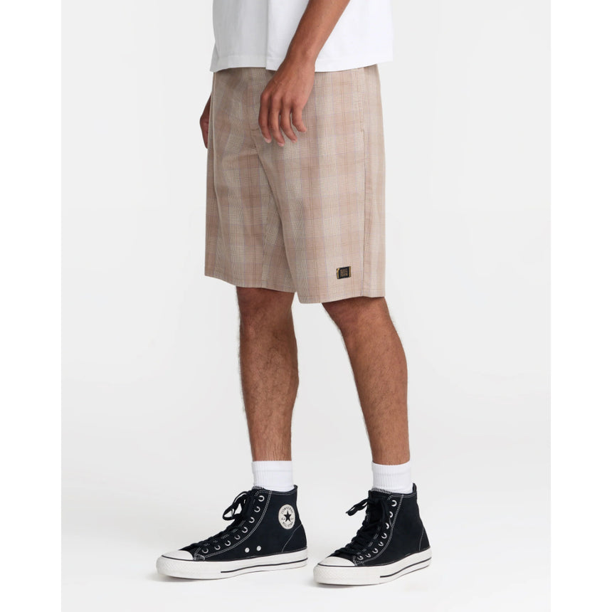 RVCA RVCA Men's Dayshift Suiting Short - Dark Khaki Dark Khaki 28 Mens Casual Shorts