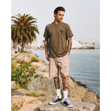RVCA RVCA Men's Dayshift Suiting Short - Dark Khaki Dark Khaki 28 Mens Casual Shorts