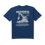 RVCA RVCA Men's Demo Short Sleeve Shirt - Dark Denim Dark Denim S Mens T-Shirts