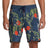 RVCA RVCA Men's Eastern Trunk 18" Black Floral 28 Mens Board Shorts