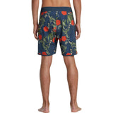RVCA RVCA Men's Eastern Trunk 18" Black Floral 28 Mens Board Shorts