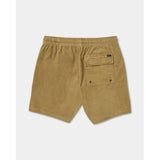 RVCA RVCA Men's Escape Elastic Cord Short II - Ochre Ochre S Mens Elastic Swim Trunks
