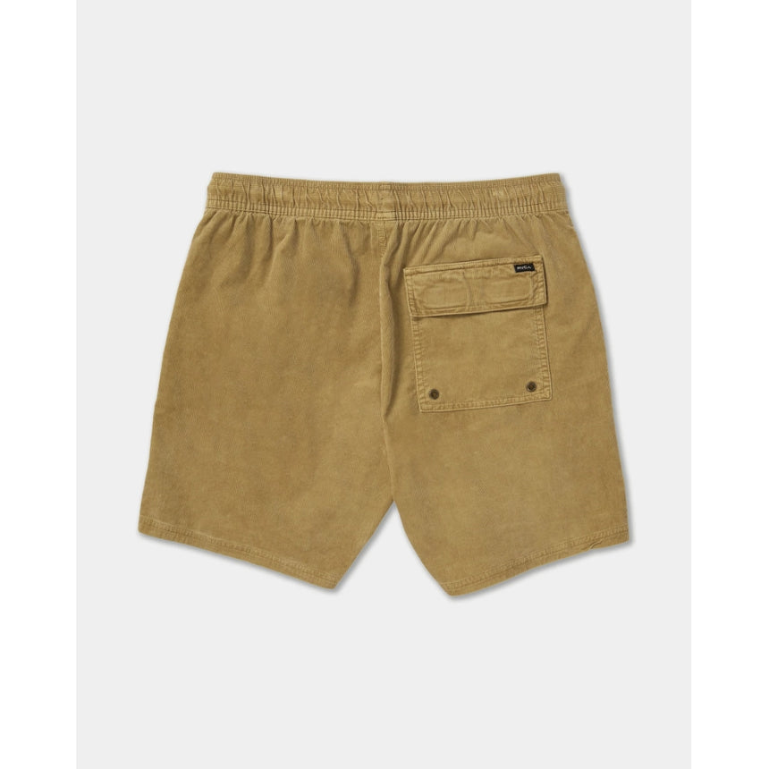 RVCA RVCA Men's Escape Elastic Cord Short II - Ochre Ochre S Mens Elastic Swim Trunks