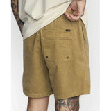 RVCA RVCA Men's Escape Elastic Cord Short II - Ochre Ochre S Mens Elastic Swim Trunks