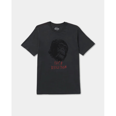RVCA RVCA Men's Evolution Short Sleeve Shirt - Pirate Black Pirate Black S Mens T-Shirts
