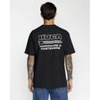 RVCA RVCA Men's Fasteners Pocket Short Sleeve Shirt - Black Black S Mens T-Shirts