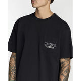 RVCA RVCA Men's Fasteners Pocket Short Sleeve Shirt - Black Black S Mens T-Shirts