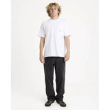 RVCA RVCA Men's Fasteners Pocket Short Sleeve Shirt - White White M Mens T-Shirts