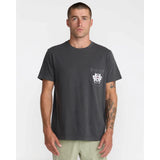 RVCA RVCA Men's Hawaii Crest Short Sleeve Shirt - Ceramic Ceramic S Mens T-Shirts
