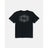 RVCA RVCA Men's Hex Filigre Short Sleeve Shirt - Black Black M Mens T-Shirts