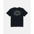 RVCA RVCA Men's Hex Filigre Short Sleeve Shirt - Black Black M Mens T-Shirts