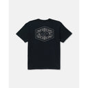 RVCA RVCA Men's Hex Filigre Short Sleeve Shirt - Black Black M Mens T-Shirts