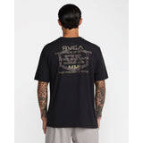 RVCA RVCA Men's Hex Over Short Sleeve Shirt - Black Black S Mens T-Shirts