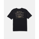 RVCA RVCA Men's Hex Over Short Sleeve Shirt - Black Black S Mens T-Shirts