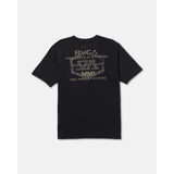 RVCA RVCA Men's Hex Over Short Sleeve Shirt - Black Black S Mens T-Shirts