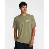 RVCA RVCA Men's Hex Over Short Sleeve Shirt - Covert Green Covert Green S Mens T-Shirts