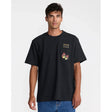 RVCA RVCA Men's Hot Dice Short Sleeve Shirt - Black Black S Mens T-Shirts