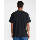 RVCA RVCA Men's Hot Dice Short Sleeve Shirt - Black Black S Mens T-Shirts