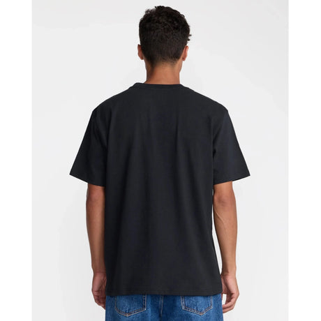 RVCA RVCA Men's Hot Dice Short Sleeve Shirt - Black Black S Mens T-Shirts