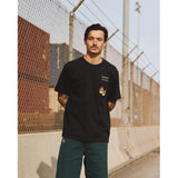 RVCA RVCA Men's Hot Dice Short Sleeve Shirt - Black Black S Mens T-Shirts