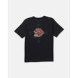 RVCA RVCA Men's Kaleb Tiger Short Sleeve Shirt - Black Black S Mens T-Shirts