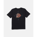 RVCA RVCA Men's Kaleb Tiger Short Sleeve Shirt - Black Black S Mens T-Shirts