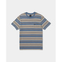 RVCA RVCA Men's Magnolia Crew Short Sleeve Shirt - Vintage Navy Vintage Navy S Mens Button Up Short Sleeve Shirts
