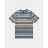 RVCA RVCA Men's Magnolia Crew Short Sleeve Shirt - Vintage Navy Vintage Navy S Mens Button Up Short Sleeve Shirts