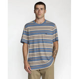 RVCA RVCA Men's Magnolia Crew Short Sleeve Shirt - Vintage Navy Vintage Navy S Mens Button Up Short Sleeve Shirts
