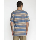 RVCA RVCA Men's Magnolia Crew Short Sleeve Shirt - Vintage Navy Vintage Navy S Mens Button Up Short Sleeve Shirts