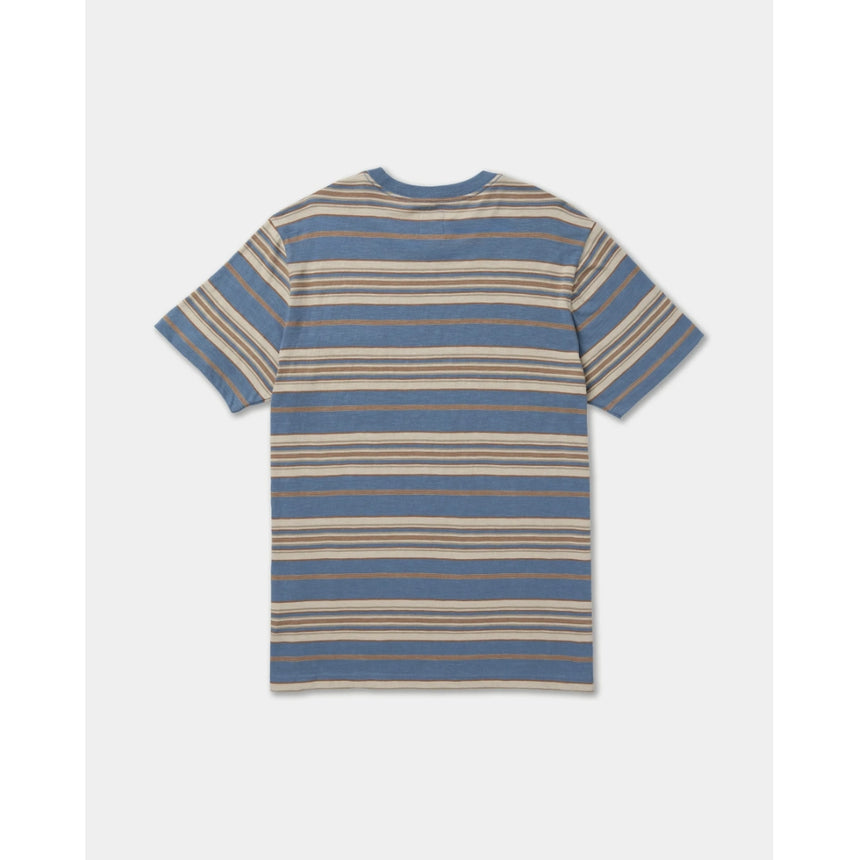 RVCA RVCA Men's Magnolia Crew Short Sleeve Shirt - Vintage Navy Vintage Navy S Mens Button Up Short Sleeve Shirts