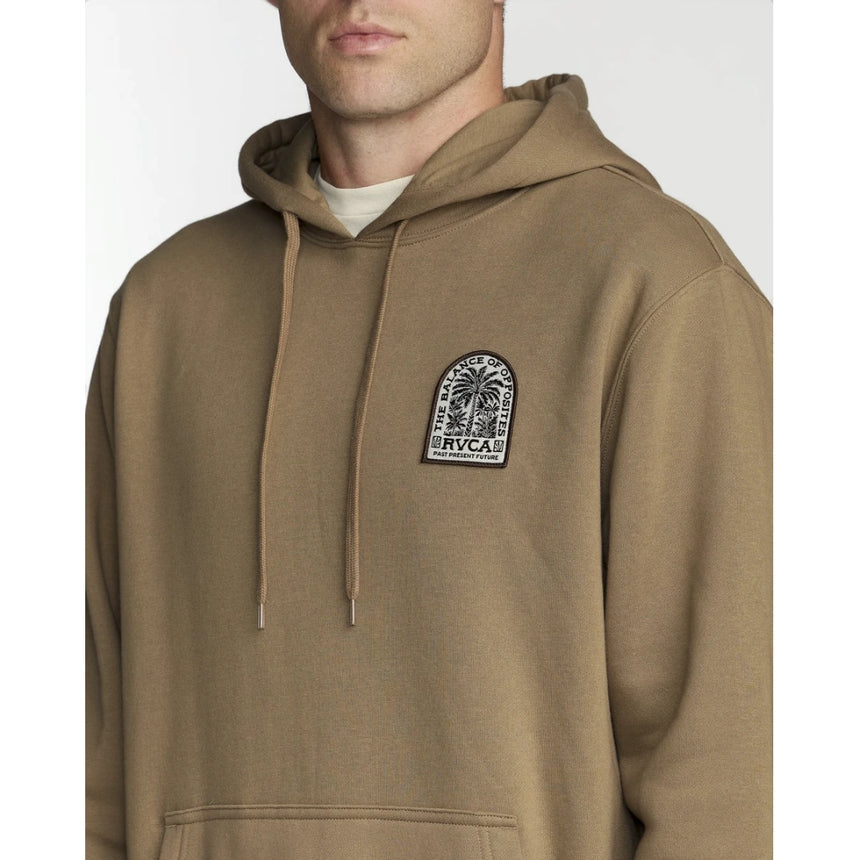RVCA RVCA Men's Palm Grove Hoodie - Coyote Coyote L