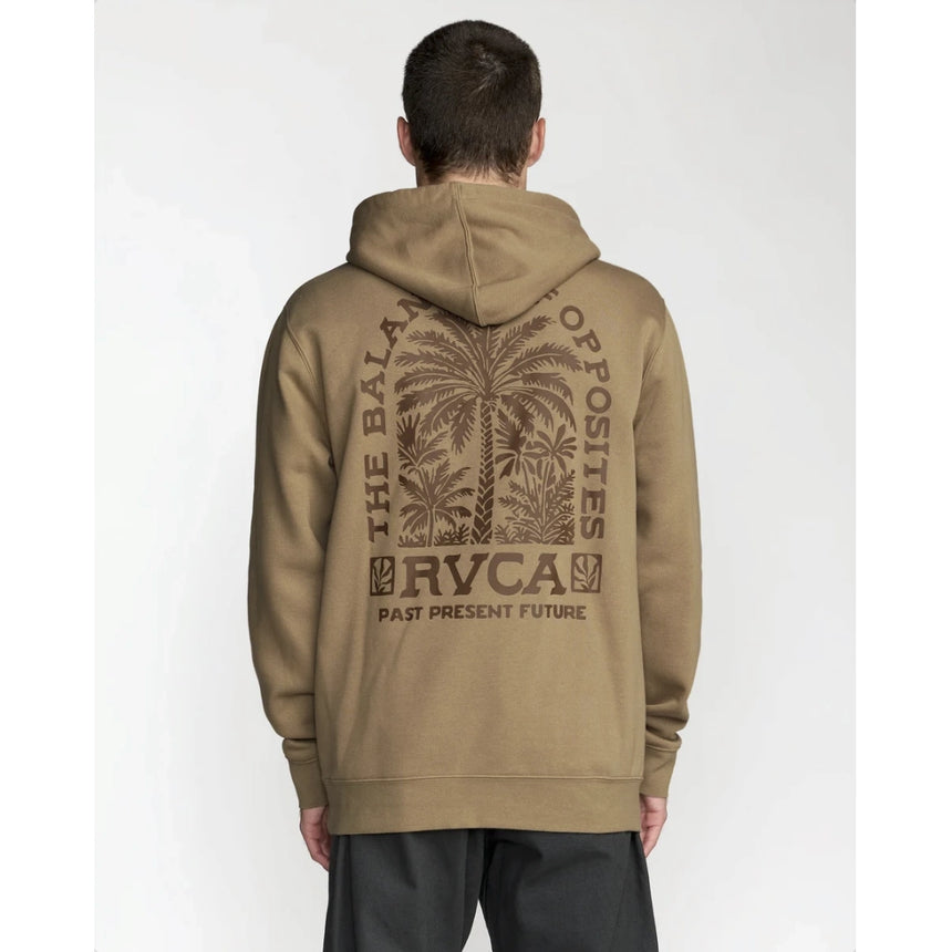 RVCA RVCA Men's Palm Grove Hoodie - Coyote Coyote L