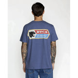 RVCA RVCA Men's Pantero Short Sleeve Shirt - Indigo Indigo M Mens T-Shirts