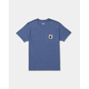 RVCA RVCA Men's Pantero Short Sleeve Shirt - Indigo Indigo M Mens T-Shirts