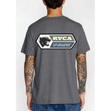 RVCA RVCA Men's Pantero Short Sleeve Shirt - Smoke Smoke M Mens T-Shirts