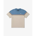 RVCA RVCA Men's Pismo Stripe Short Sleeve Shirt - Light Khaki Light Khaki M Mens Button Up Short Sleeve Shirts