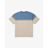 RVCA RVCA Men's Pismo Stripe Short Sleeve Shirt - Light Khaki Light Khaki M Mens Button Up Short Sleeve Shirts