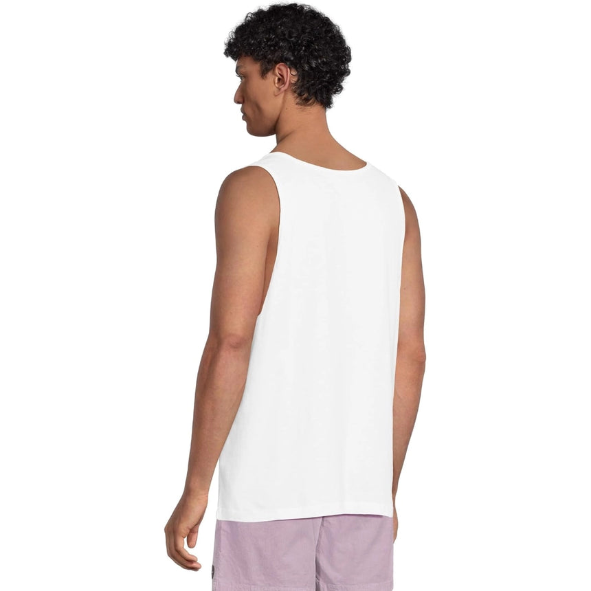 RVCA RVCA Men's Puerto Nuevo Tank Top - White White M Mens Sleeveless Shirts
