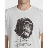 RVCA RVCA Men's RVCA Evolution Short Sleeve Shirt - Antique White Antique White S Mens T-Shirts